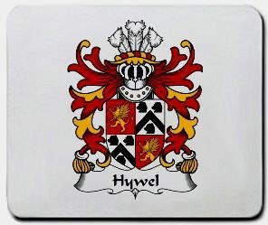Hywel coat of arms mouse pad