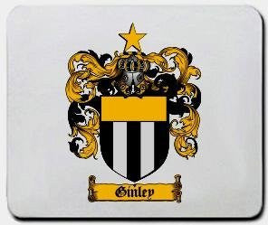 Ginley coat of arms mouse pad