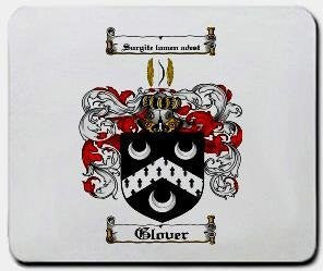 Glover coat of arms mouse pad