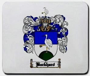 Burkhard coat of arms mouse pad