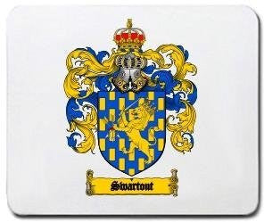 Swartout coat of arms mouse pad