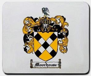 Moorhouse coat of arms mouse pad