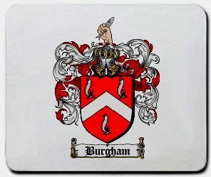 Burgham coat of arms mouse pad