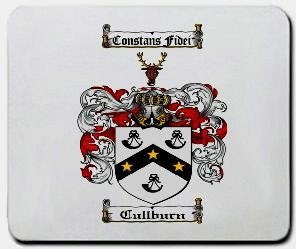 Cullburn coat of arms mouse pad