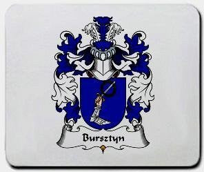 Bursztyn coat of arms mouse pad