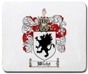 Wicht coat of arms mouse pad