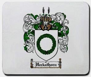 Heckathorn coat of arms mouse pad