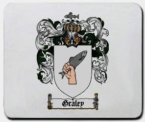 Graley coat of arms mouse pad