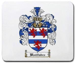 Woddisbro coat of arms mouse pad