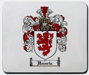 Heverin coat of arms mouse pad