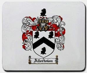 Allertown coat of arms mouse pad