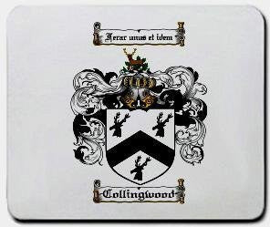 Collingwood coat of arms mouse pad