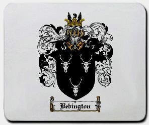 Bebington coat of arms mouse pad