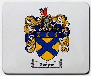 Coupar coat of arms mouse pad