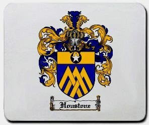 Houstone coat of arms mouse pad
