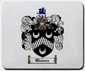 Glovere coat of arms mouse pad