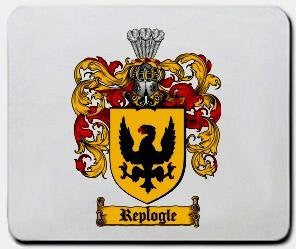 Replogle coat of arms mouse pad