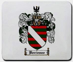 Borromeo coat of arms mouse pad