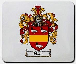 Harle coat of arms mouse pad