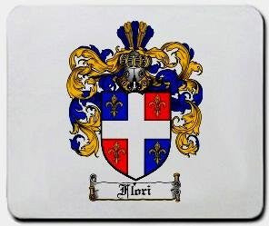 Flori coat of arms mouse pad