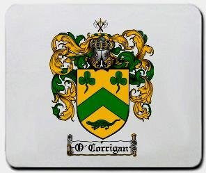 O'corrigan coat of arms mouse pad