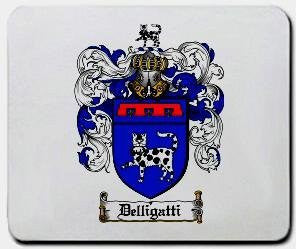 Delligatti coat of arms mouse pad