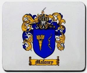 Maloney coat of arms mouse pad