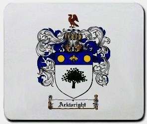 Arkwright coat of arms mouse pad