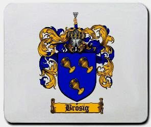 Brosig coat of arms mouse pad