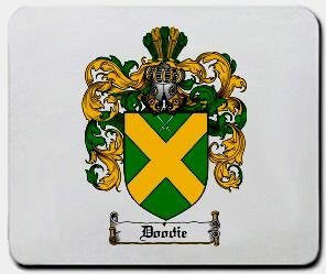 Doodie coat of arms mouse pad