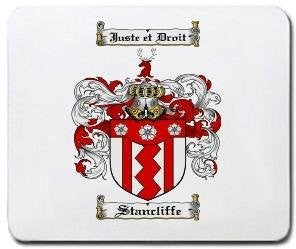 Stancliffe coat of arms mouse pad