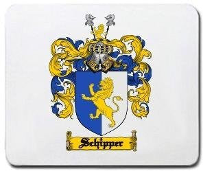 Schipper coat of arms mouse pad