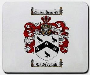 Calderbank coat of arms mouse pad