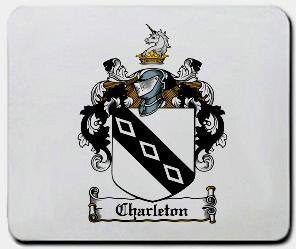 Charleton coat of arms mouse pad