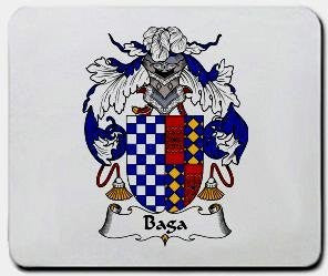 Baga coat of arms mouse pad