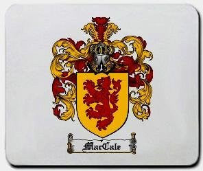 Maccale coat of arms mouse pad
