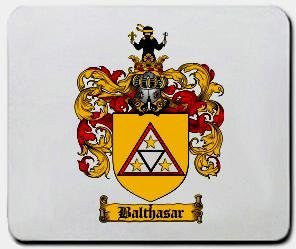 Balthasar coat of arms mouse pad