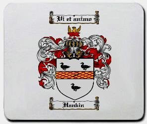 Hankin coat of arms mouse pad