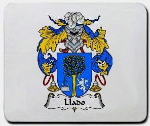 Llado coat of arms mouse pad
