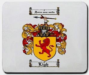 Ligh coat of arms mouse pad