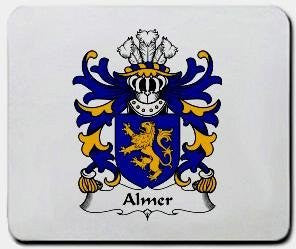 Almer coat of arms mouse pad