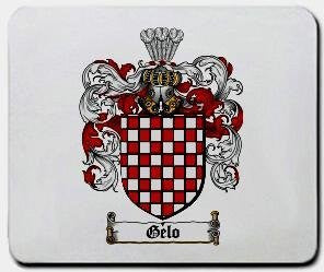 Gelo coat of arms mouse pad