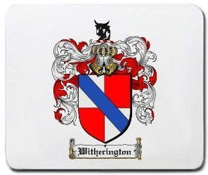 Witherington coat of arms mouse pad