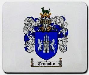 Cronolly coat of arms mouse pad