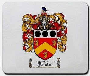 Painter coat of arms mouse pad