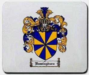 Bassingburn coat of arms mouse pad