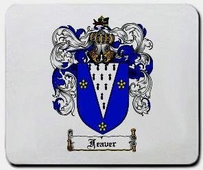 Feaver coat of arms mouse pad