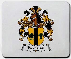 Buxbaum coat of arms mouse pad