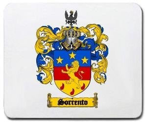 Sorrento coat of arms mouse pad