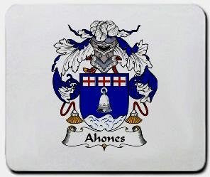 Ahones coat of arms mouse pad